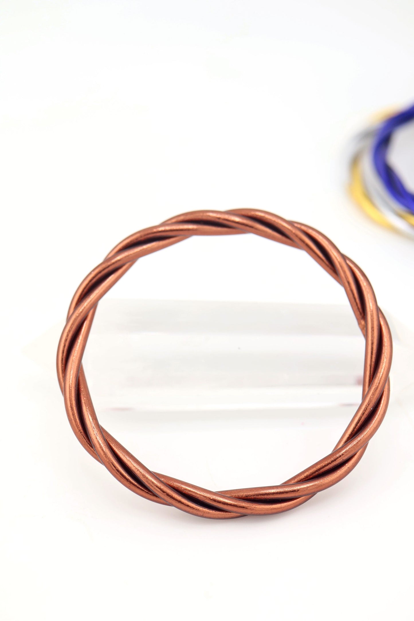 Twisted Thai Buddhist Temple Bracelets, Mantra Bangle, Kumlai, Colors & Sizes Available