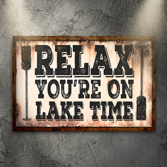Lake Time Sign II
