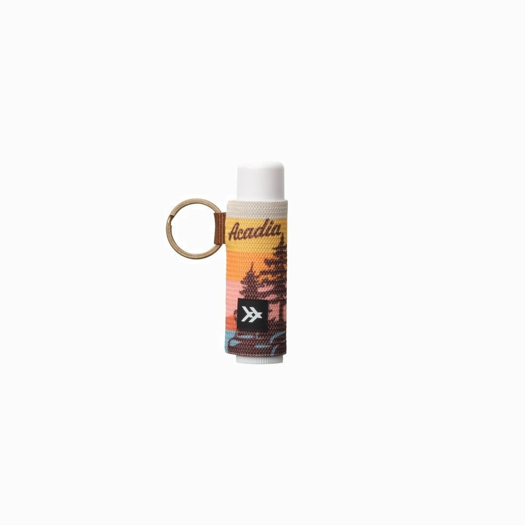 Acadia - Chapstick Holder Keychain