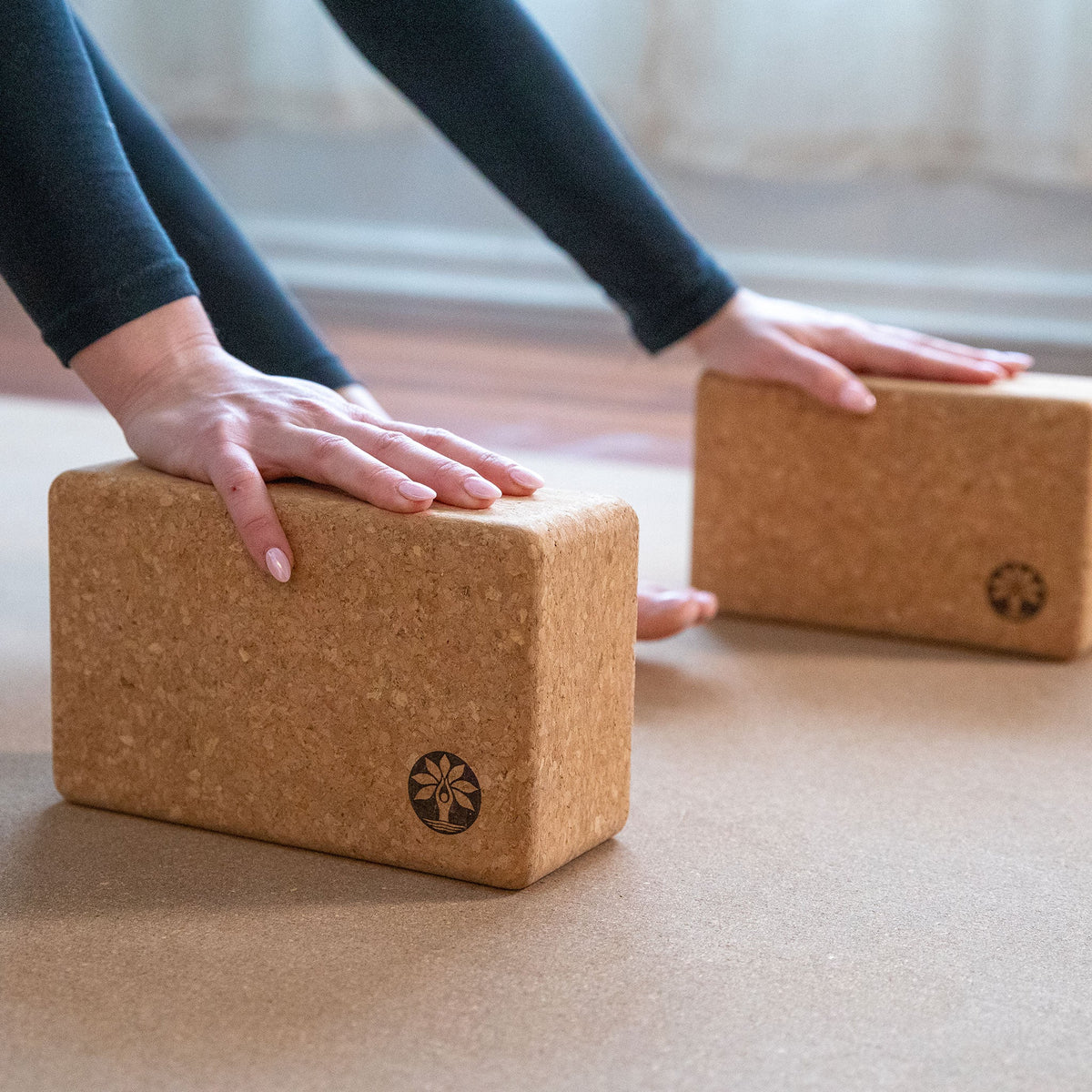 Cork Yoga Block Set
