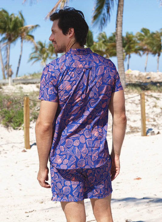 Men's Button-Down Shirt | Neon Drift
