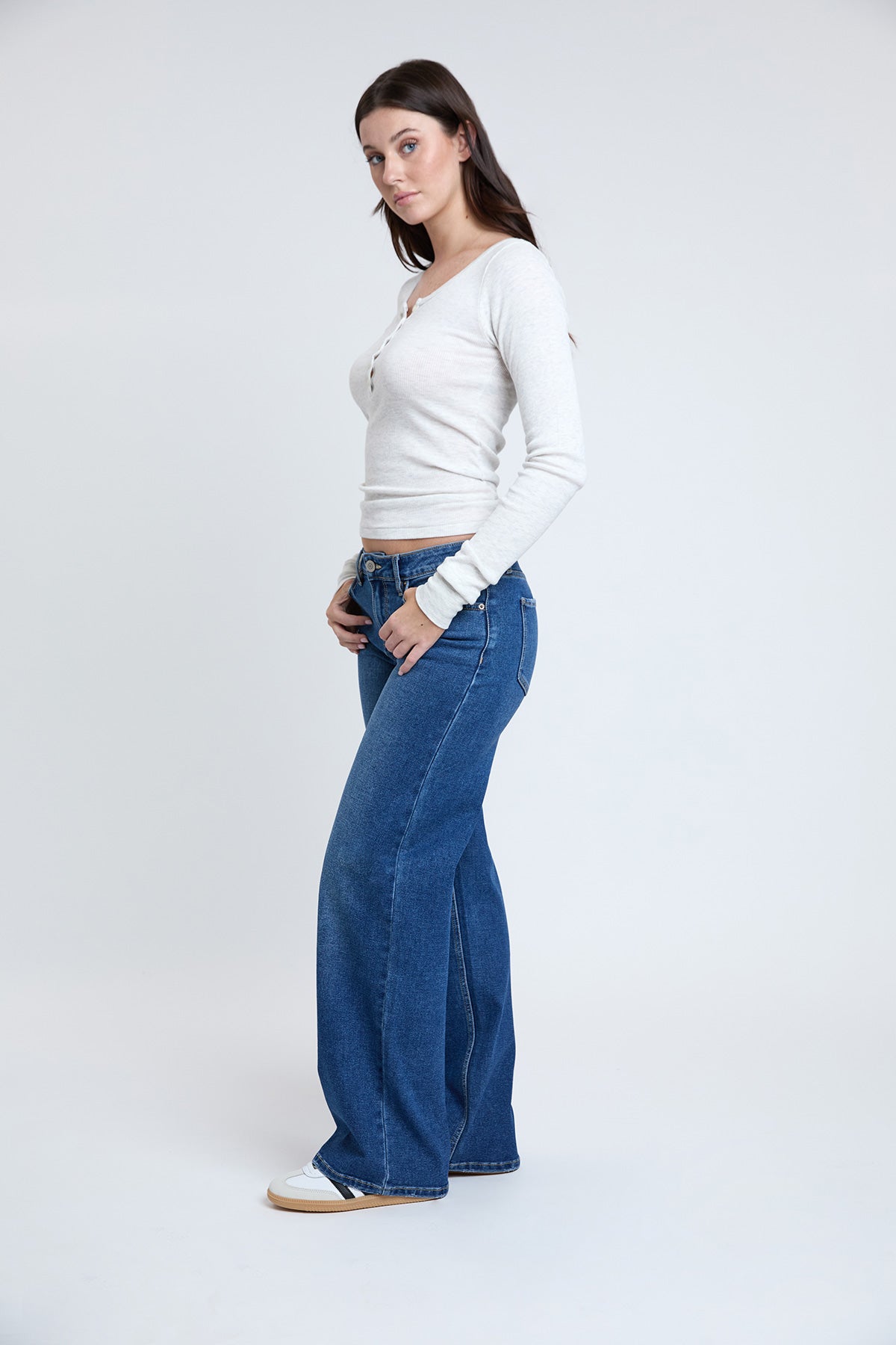 Women's Brittany Wide Leg Jeans