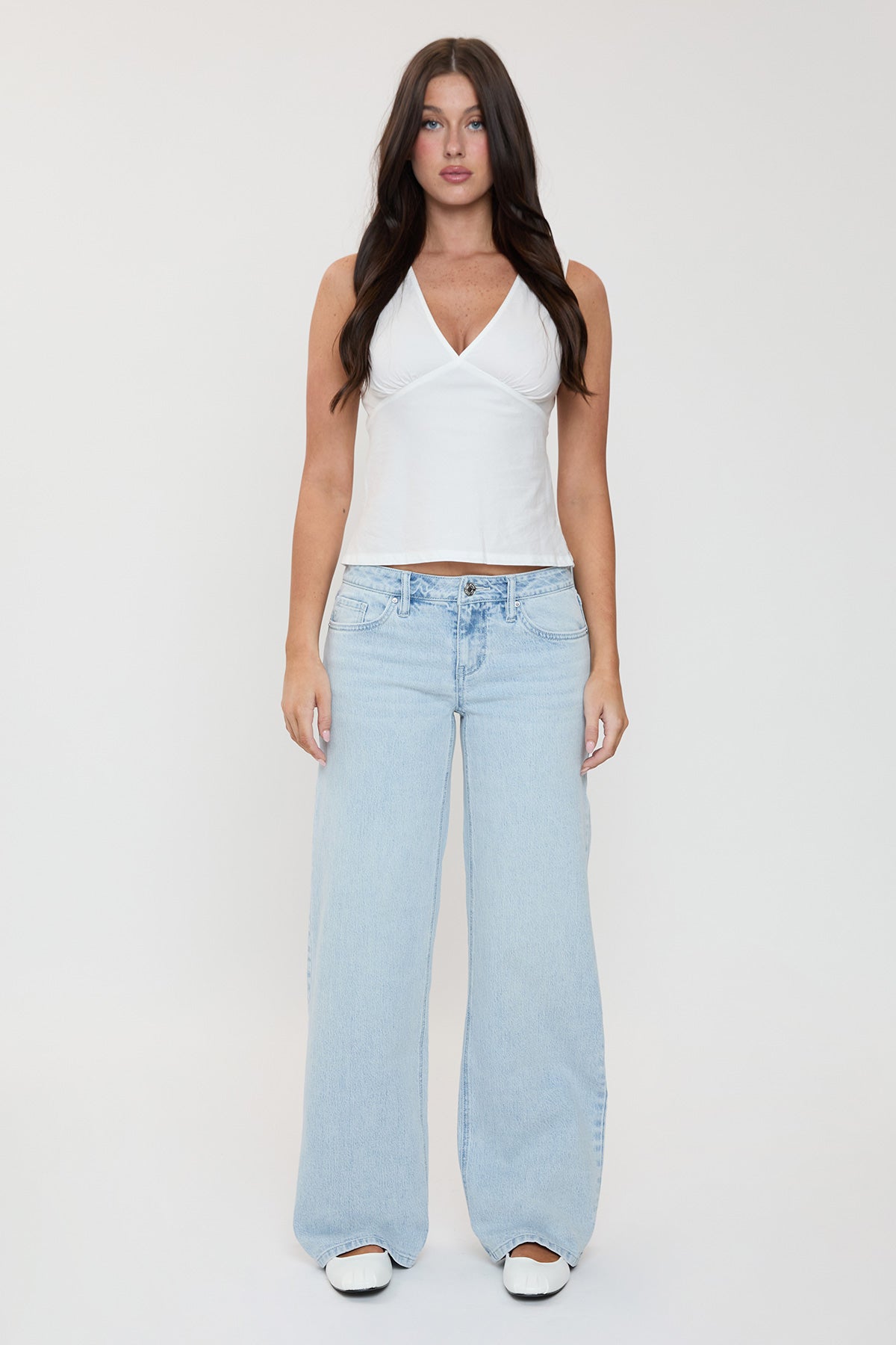 Women's Luxe Brittany Wide Leg Jeans