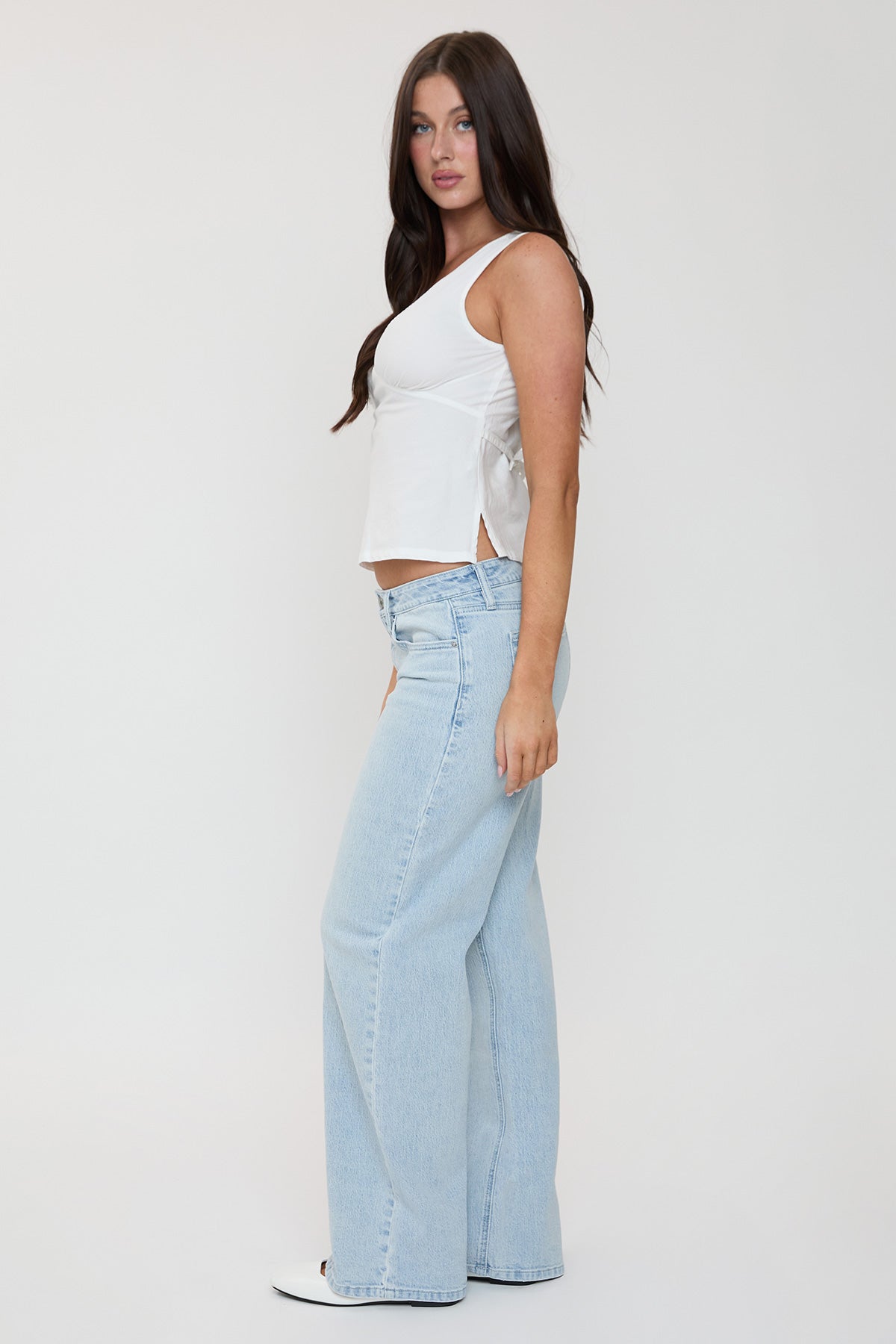Women's Luxe Brittany Wide Leg Jeans