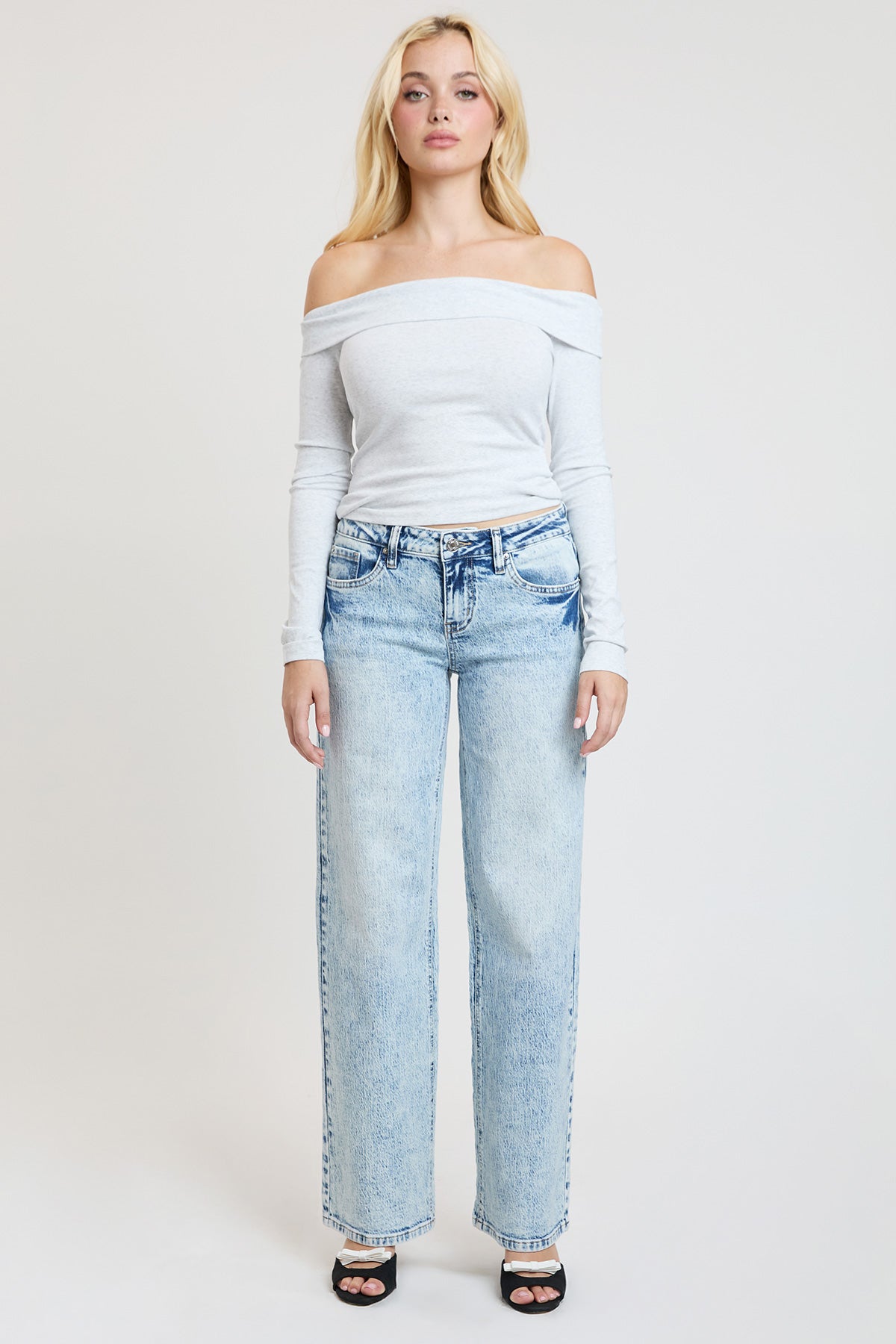 Women's Luxe Brittany Wide Leg Jeans