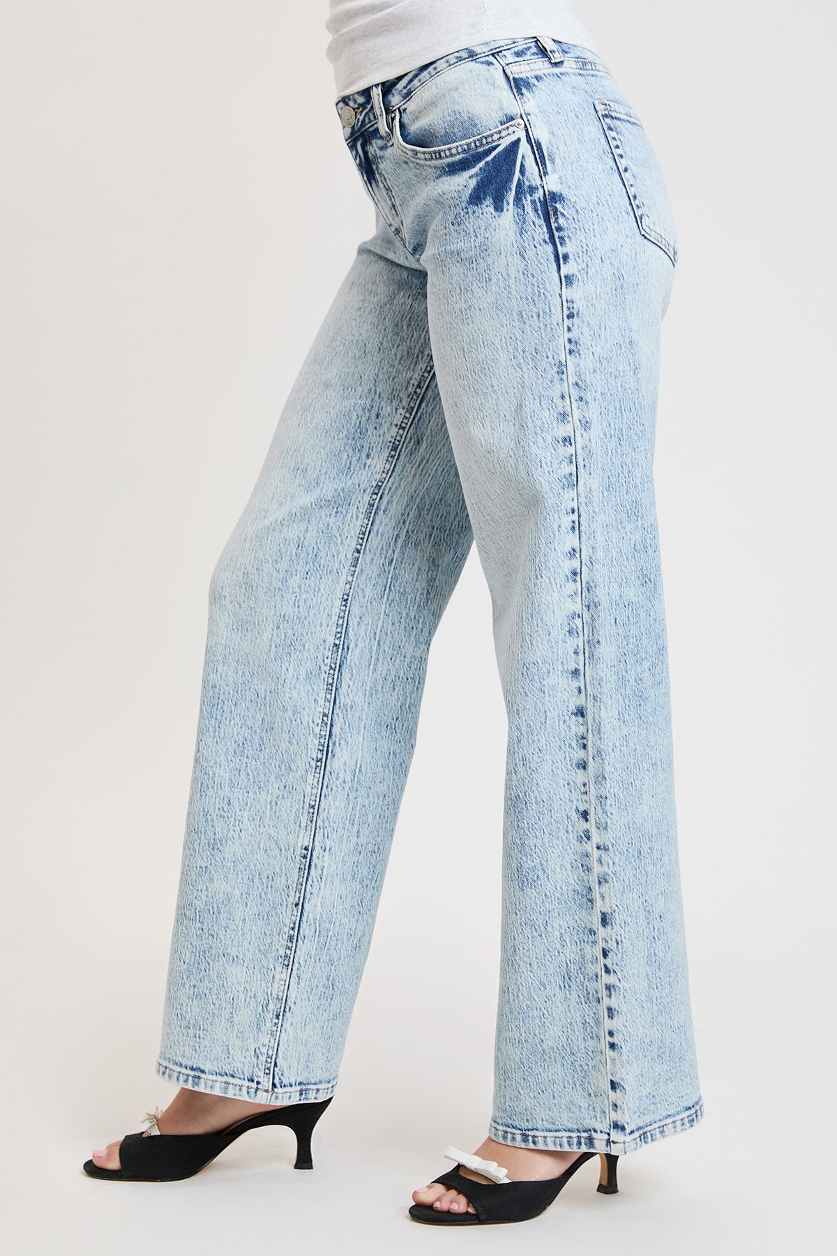 Women's Luxe Brittany Wide Leg Jeans