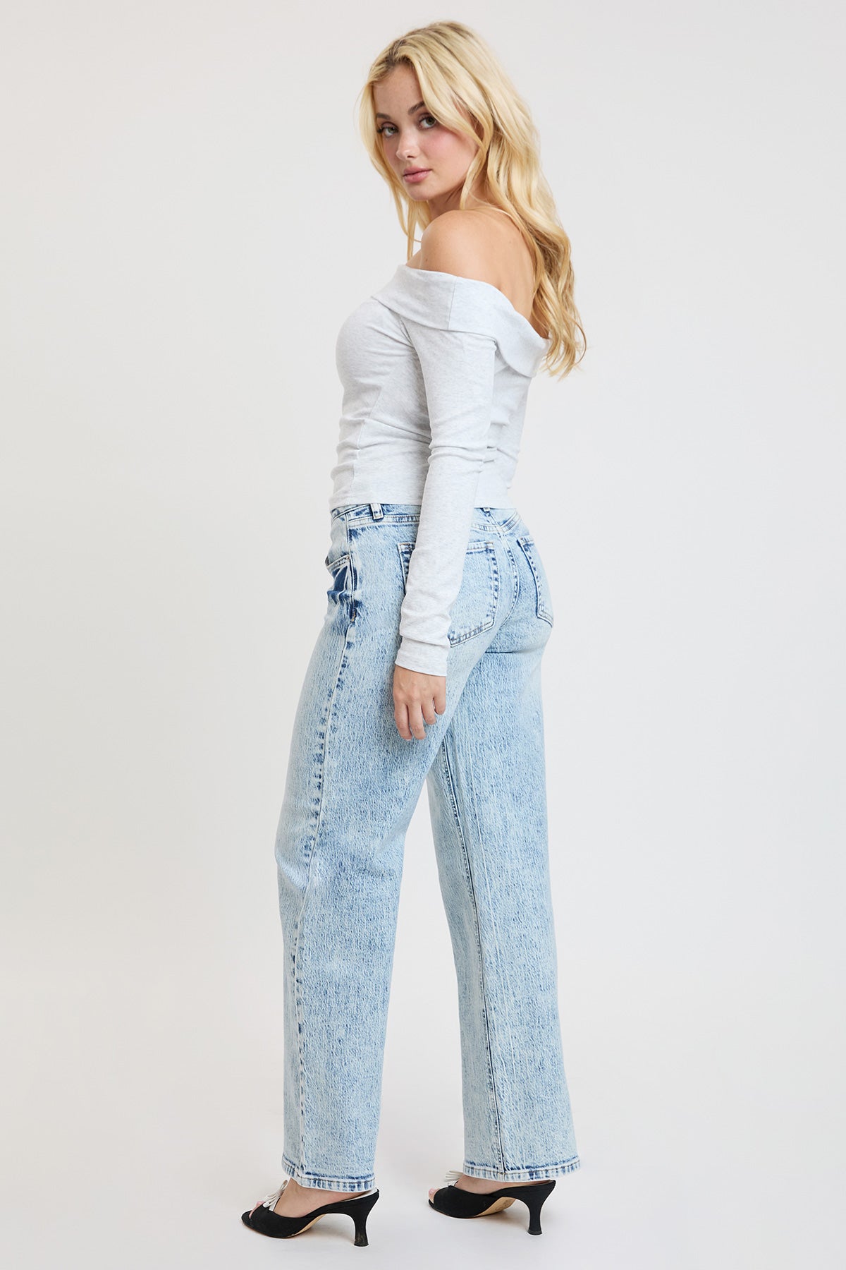 Women's Luxe Brittany Wide Leg Jeans