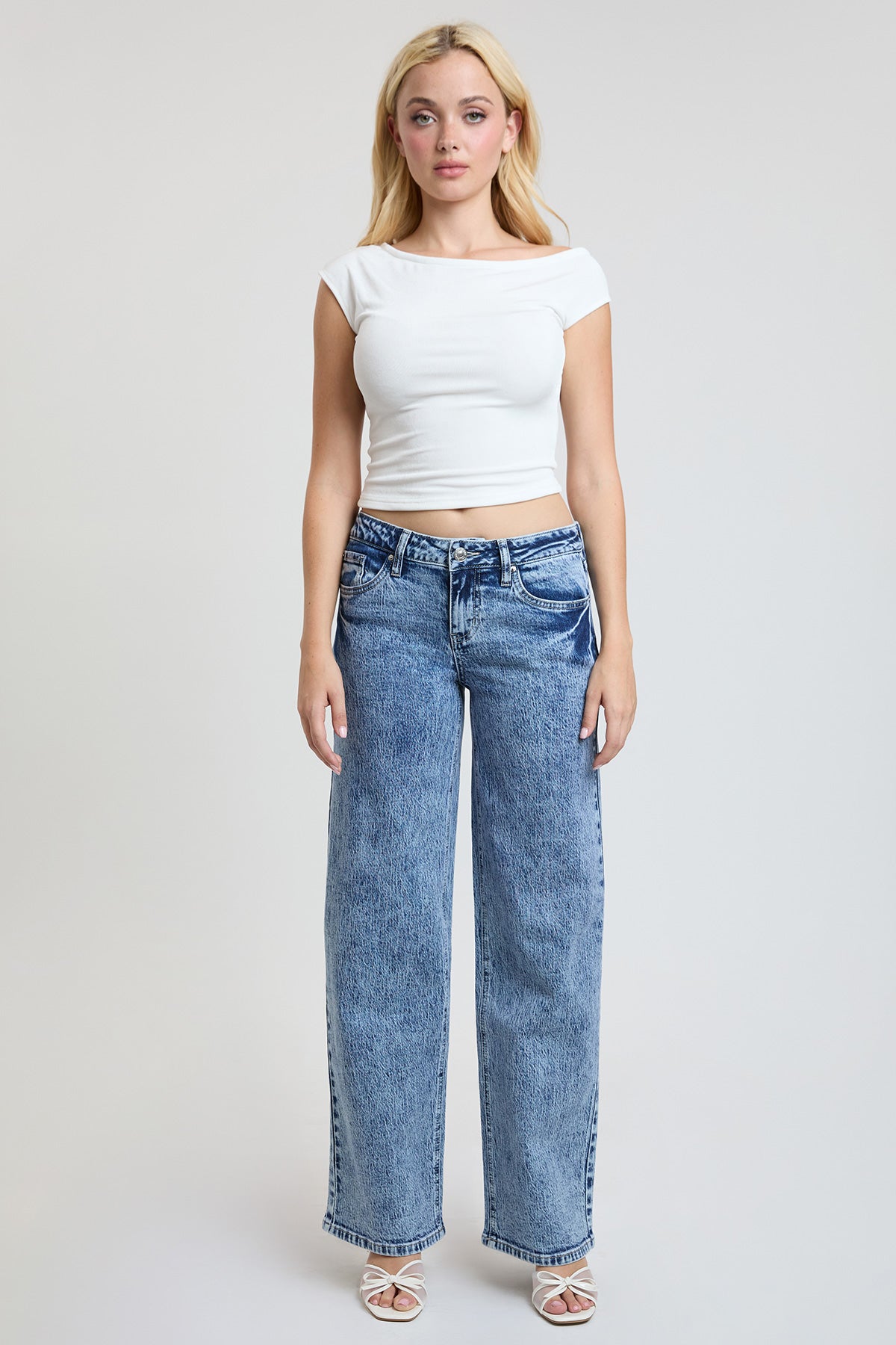 Women's Luxe Brittany Wide Leg Jeans