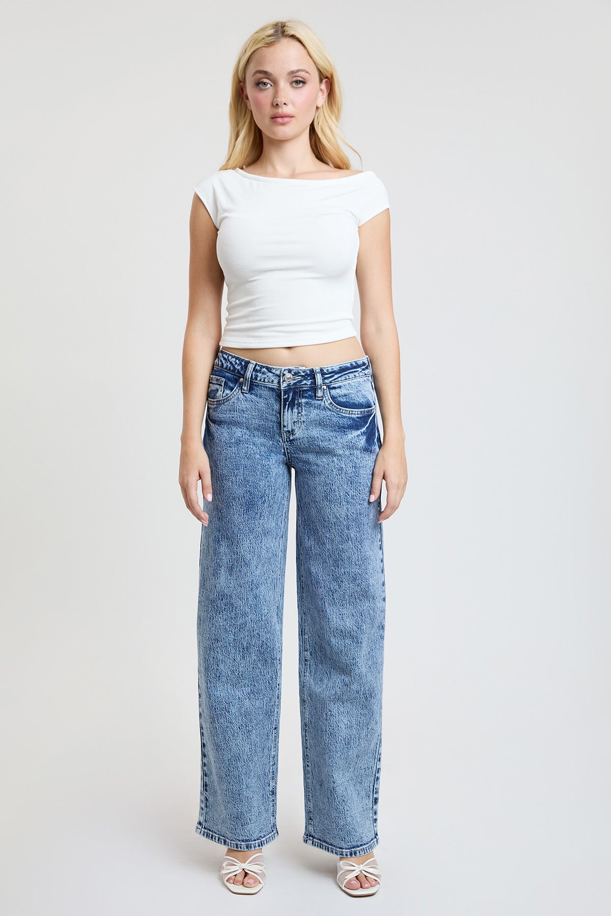 Women's Luxe Brittany Wide Leg Jeans