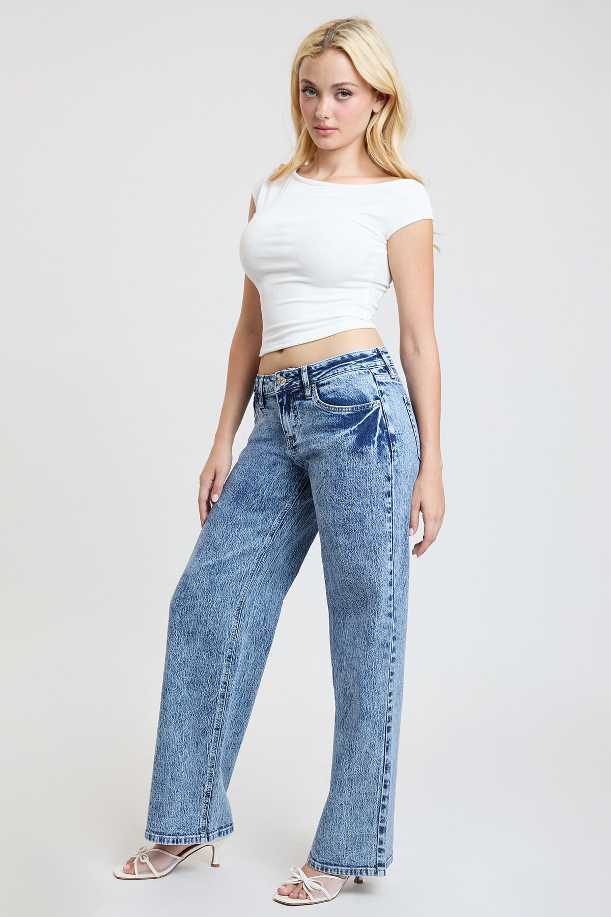 Women's Luxe Brittany Wide Leg Jeans