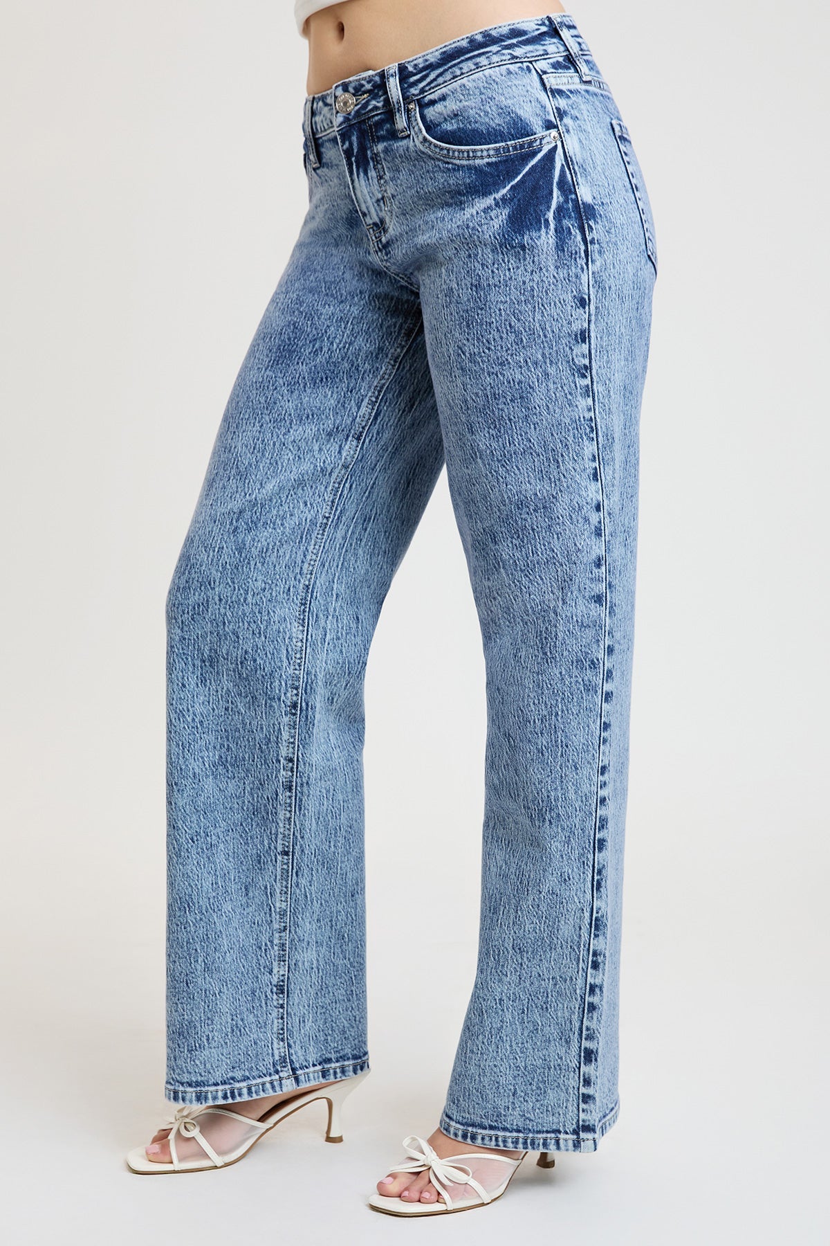 Women's Luxe Brittany Wide Leg Jeans