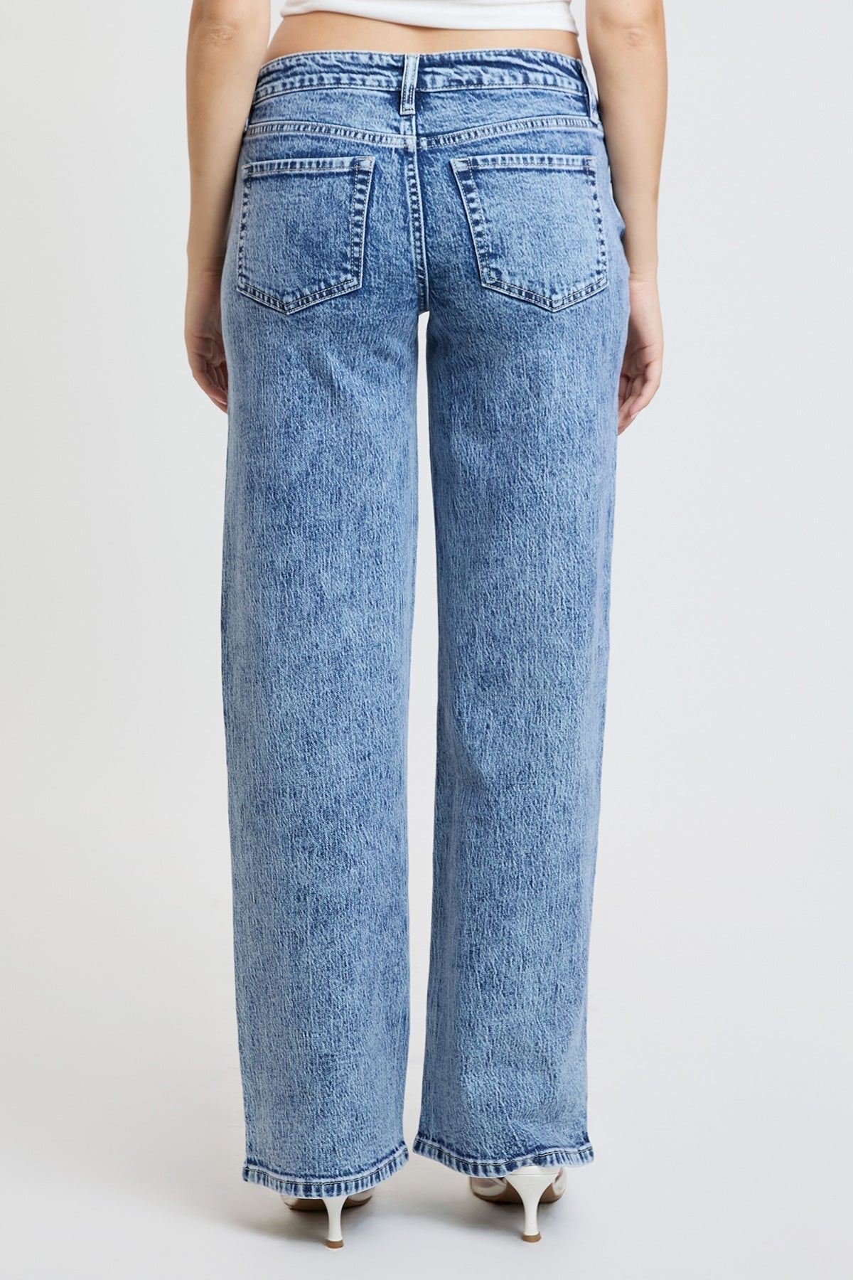 Women's Luxe Brittany Wide Leg Jeans