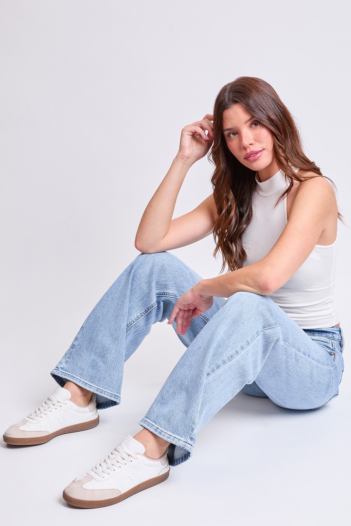 Women's Luxe Brittany Wide Leg Jeans