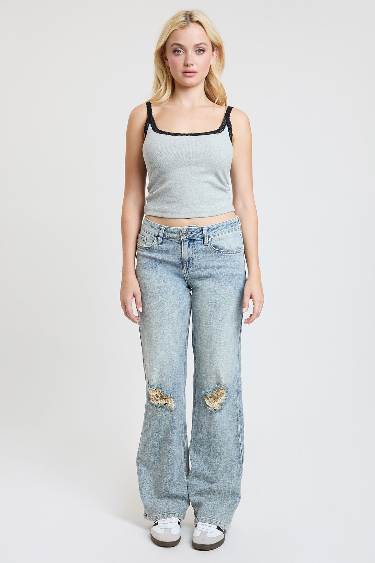 Women's Luxe Brittany Wide Leg Jeans