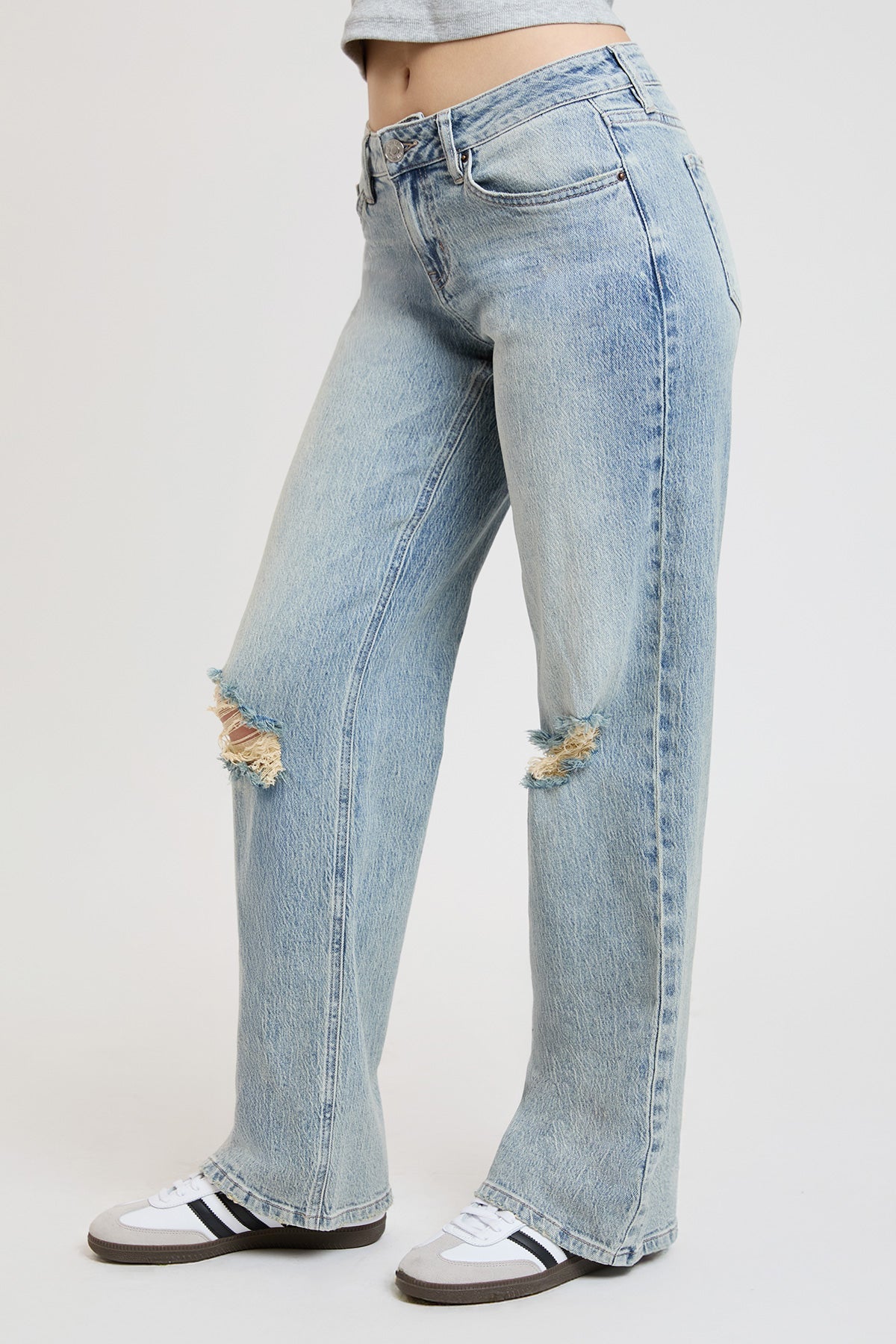 Women's Luxe Brittany Wide Leg Jeans