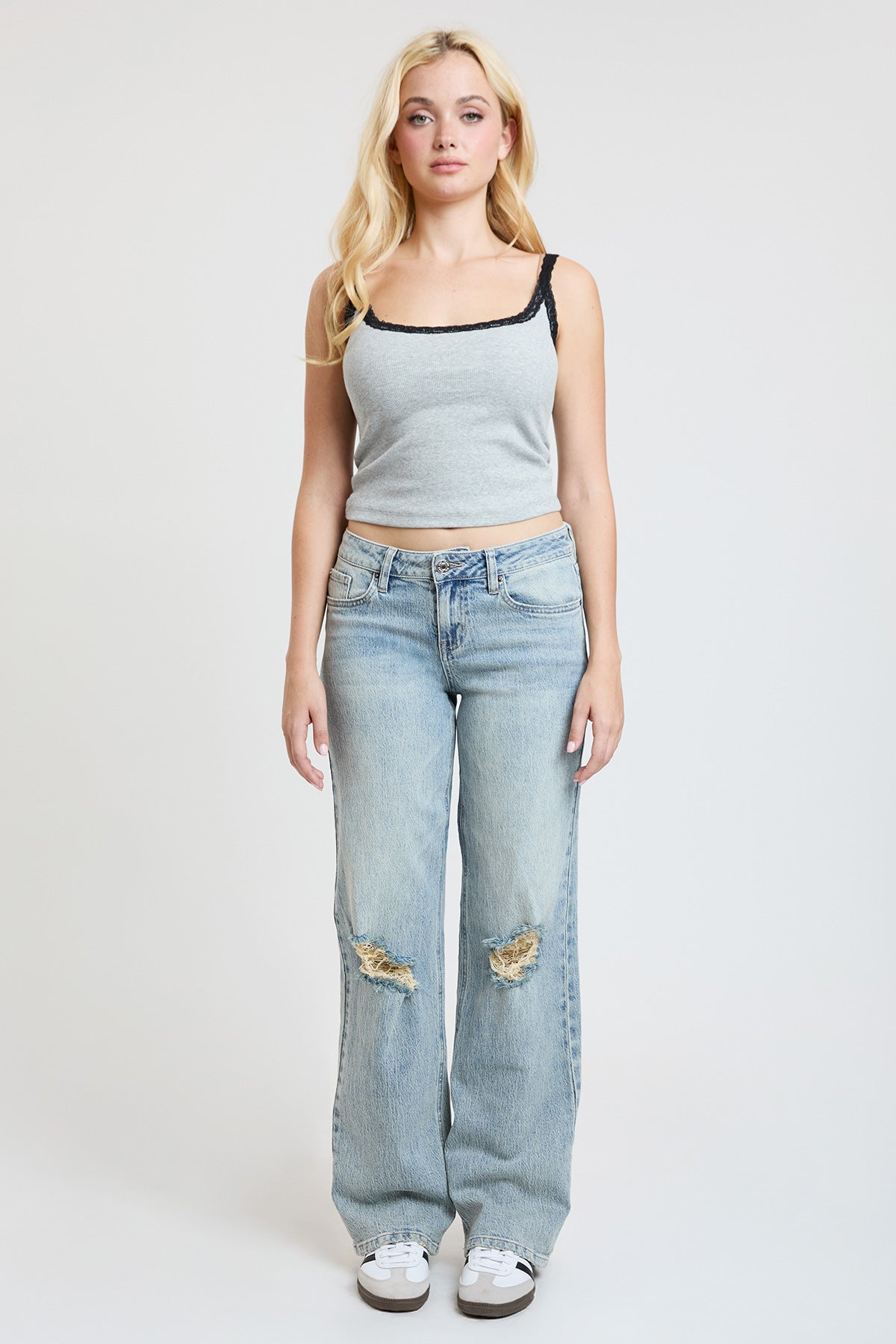 Women's Luxe Brittany Wide Leg Jeans