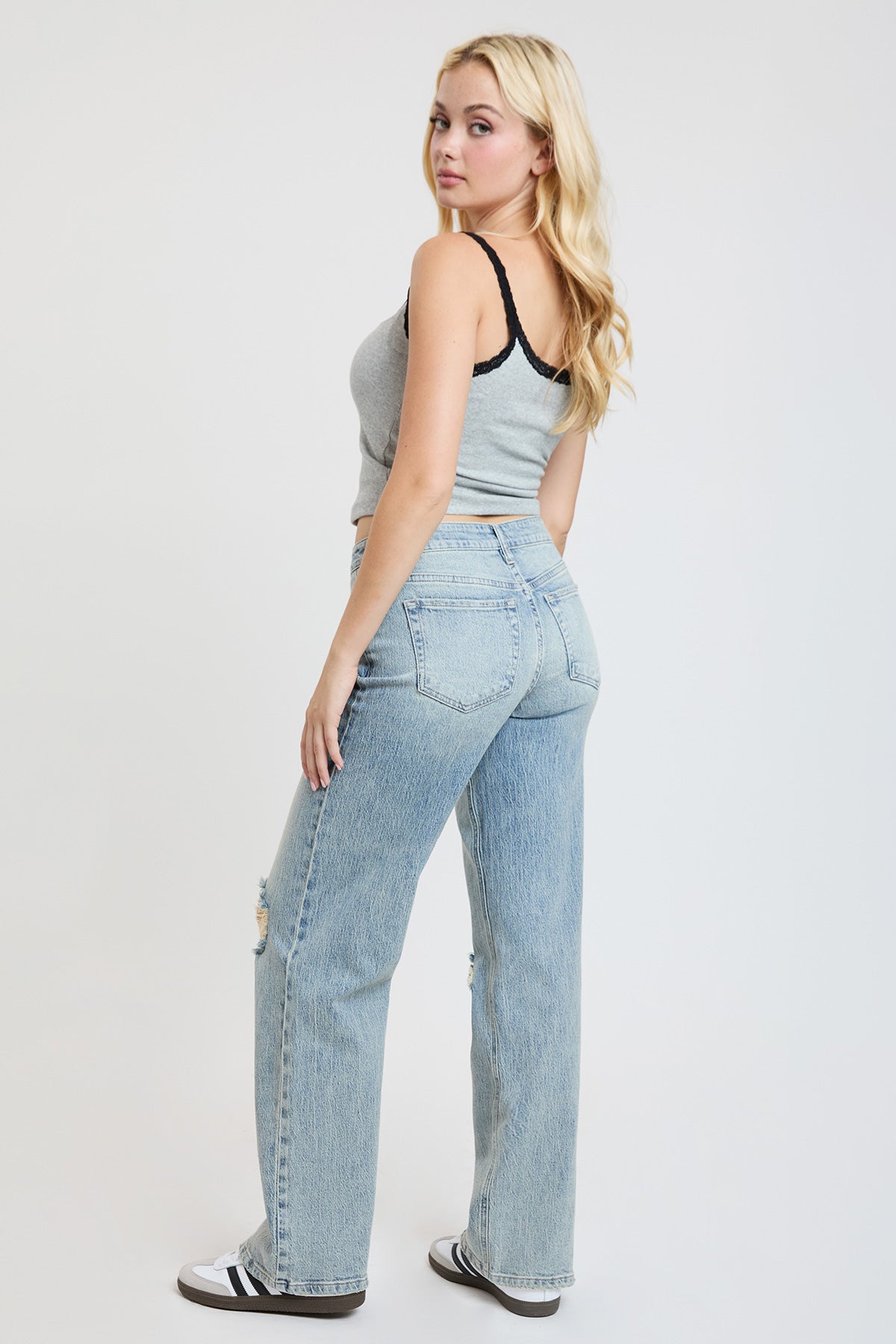 Women's Luxe Brittany Wide Leg Jeans