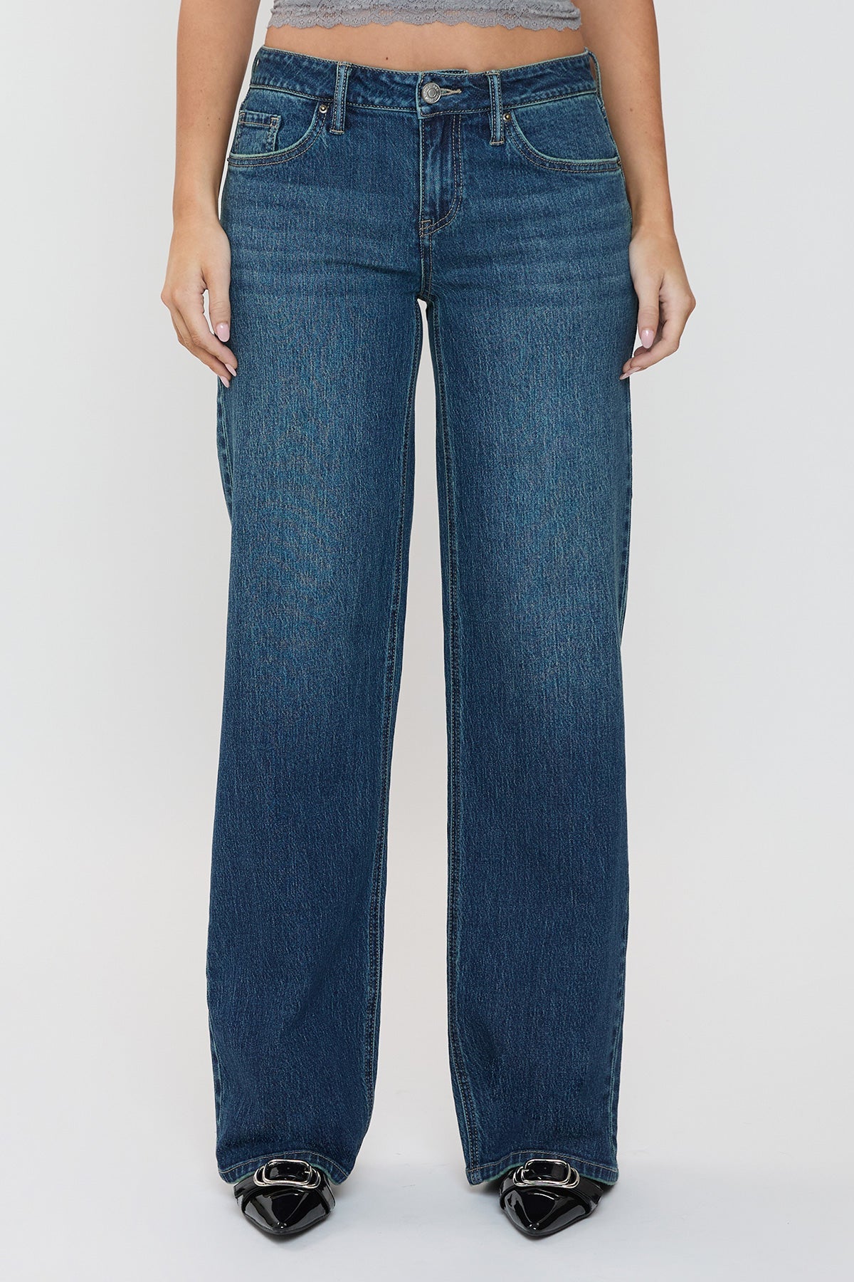 Women's Luxe Brittany Wide Leg Jeans