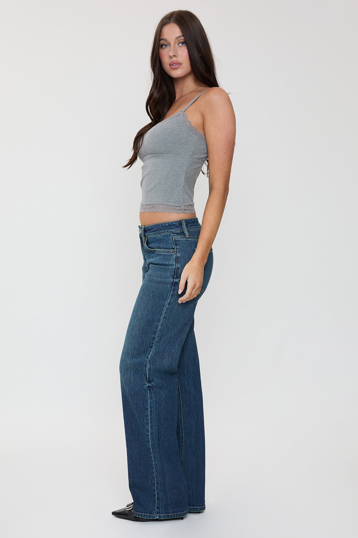 Women's Luxe Brittany Wide Leg Jeans
