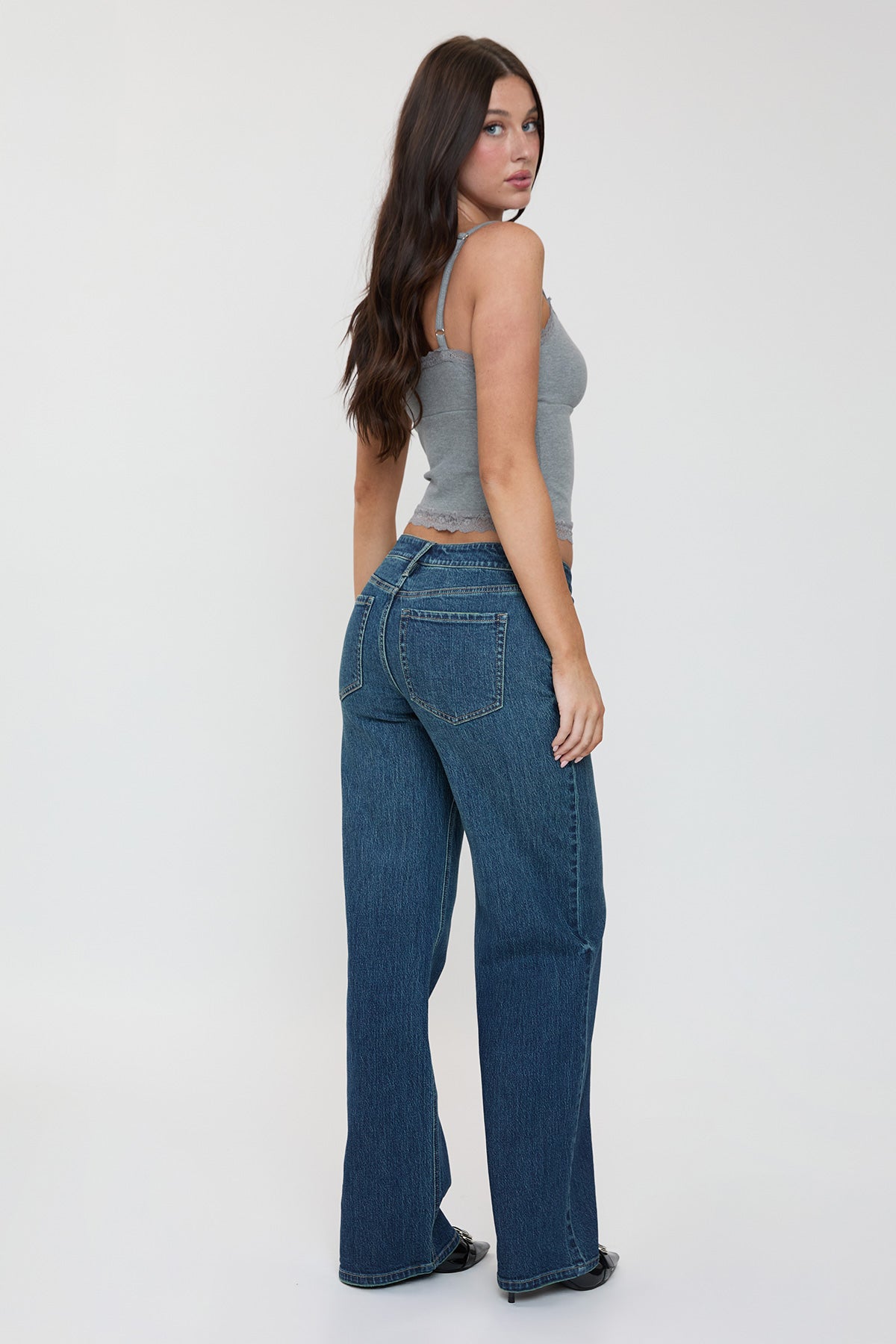Women's Luxe Brittany Wide Leg Jeans