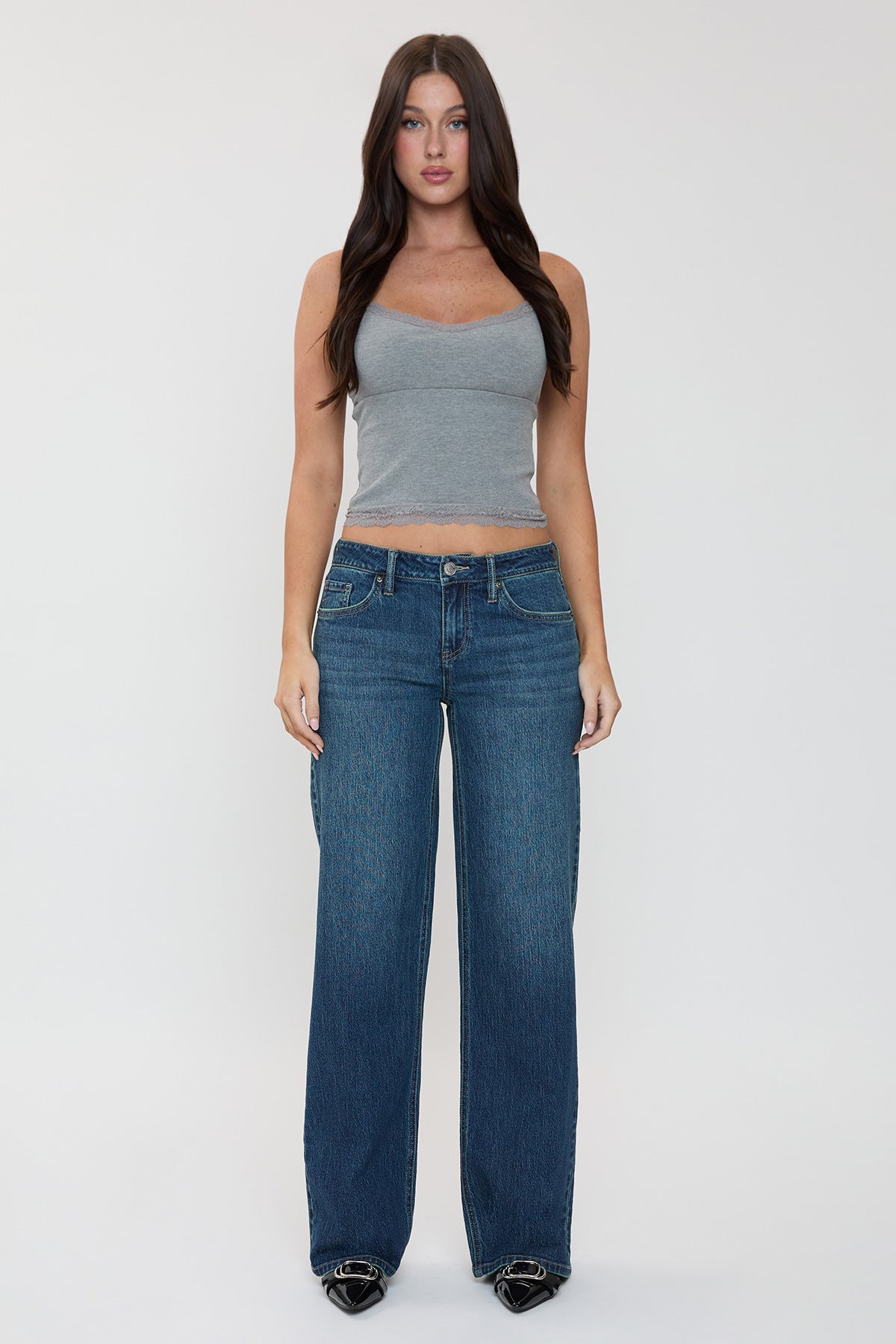 Women's Luxe Brittany Wide Leg Jeans