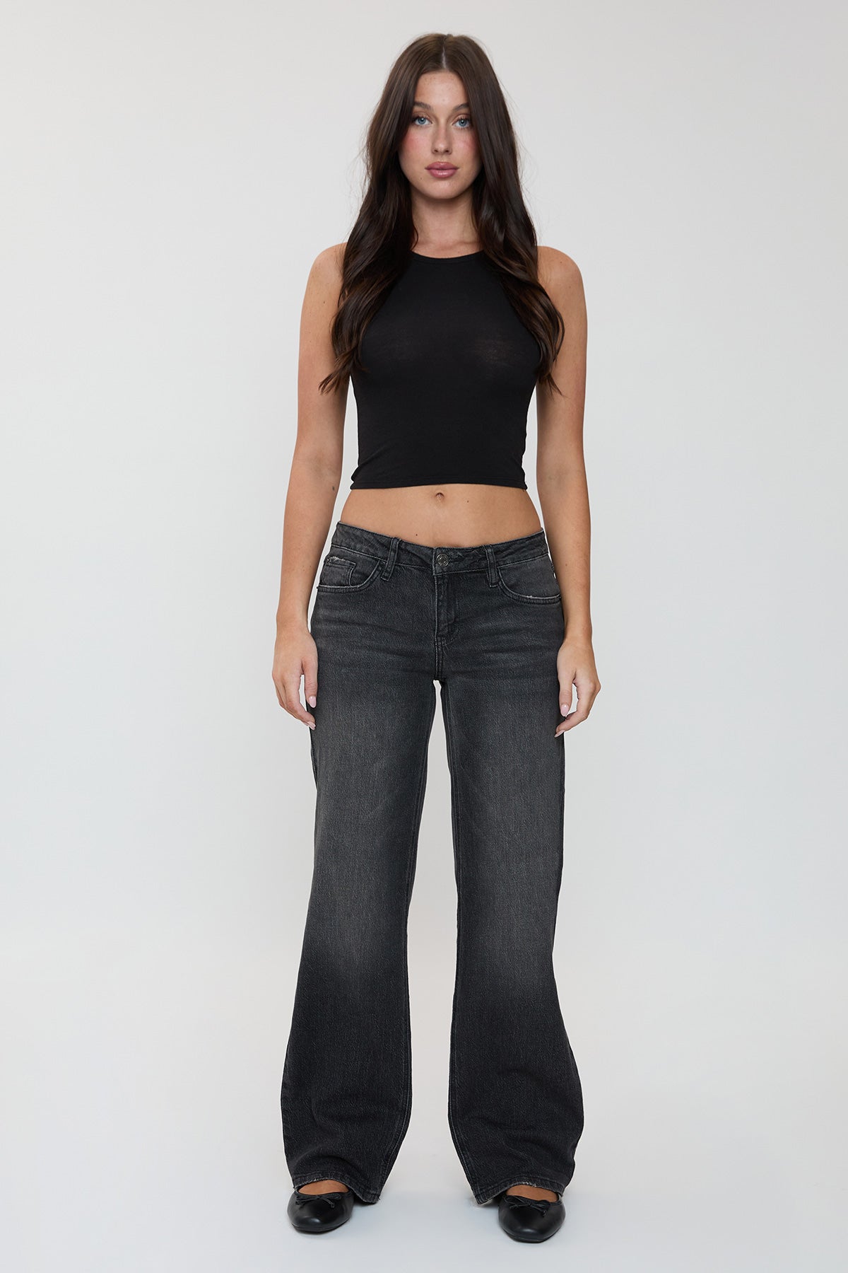 Women's Luxe Brittany Wide Leg Jeans