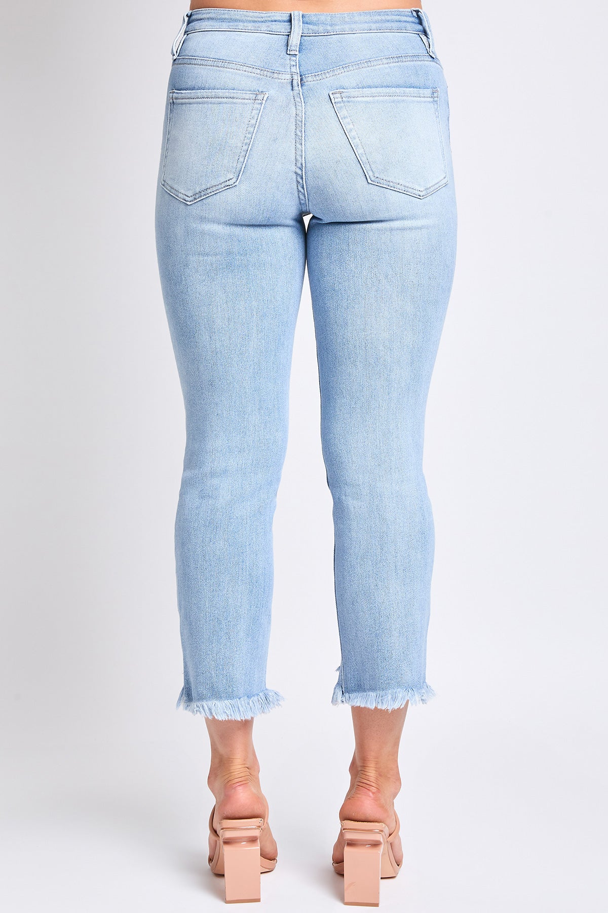 Women's Luxe High Rise Cropped Kick Flare