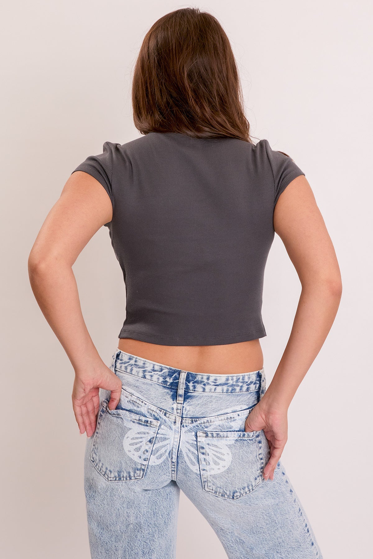 Women's Brittany Wide Leg with Butterfly Print