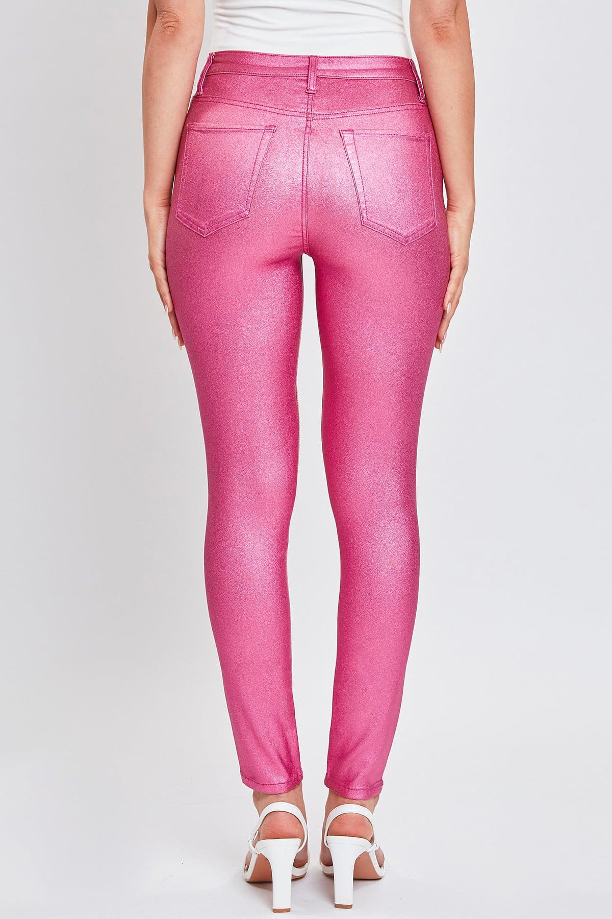 Women's Hyperstretch Skinny Metallic Pants
