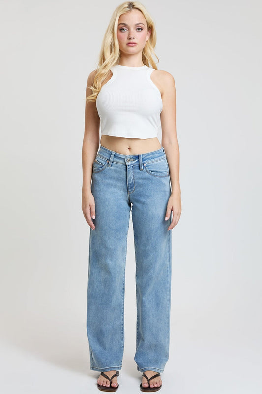 Women's Luxe High Rise WannaBettaButt Straight  Jeans