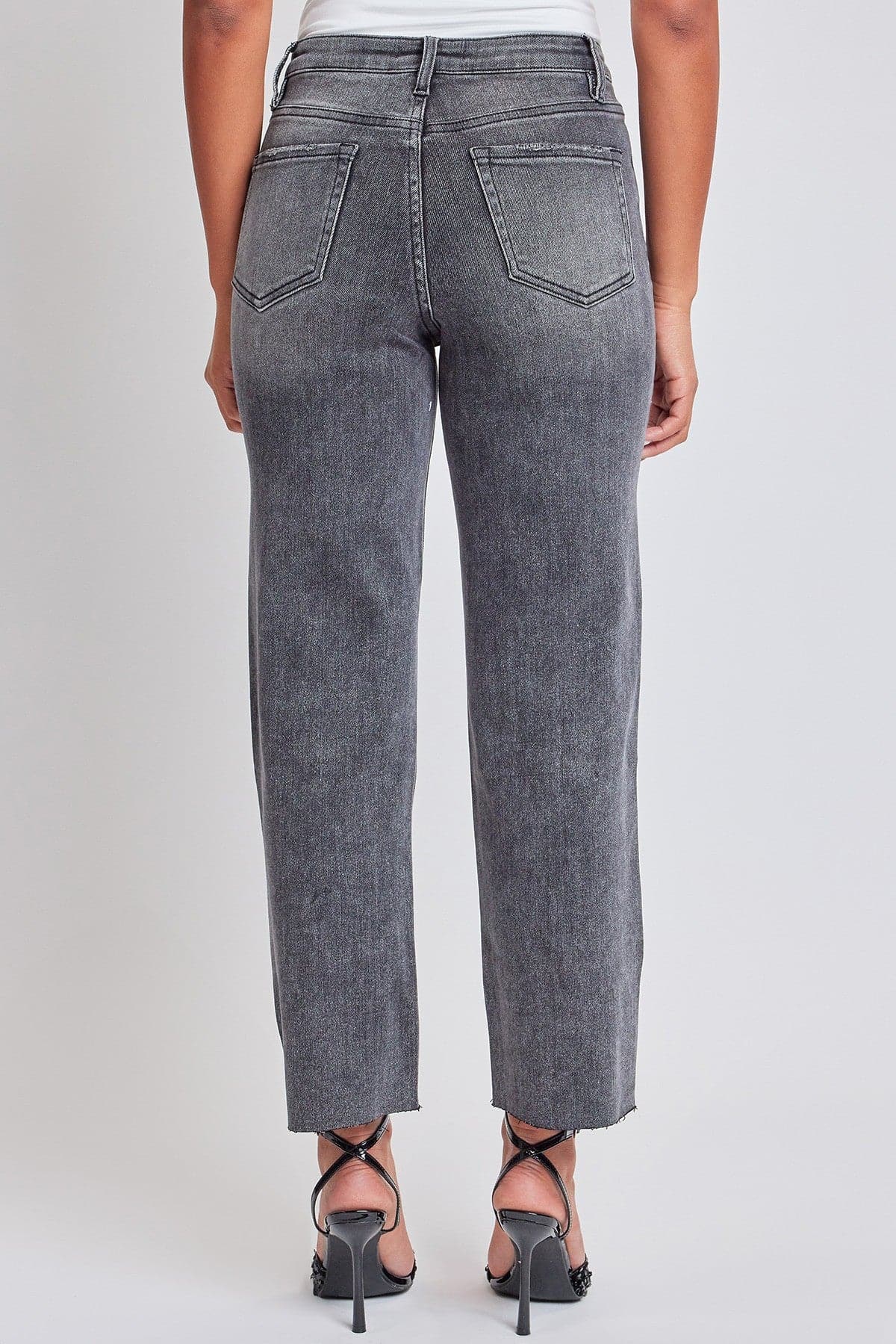 Women's Luxe Cropped Straight Leg Jeans