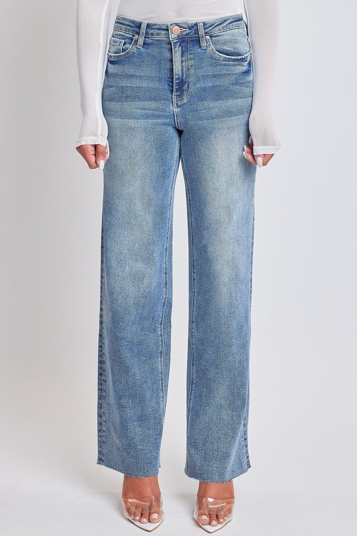 Women's Luxe Straight Leg Premium Stretch Jeans