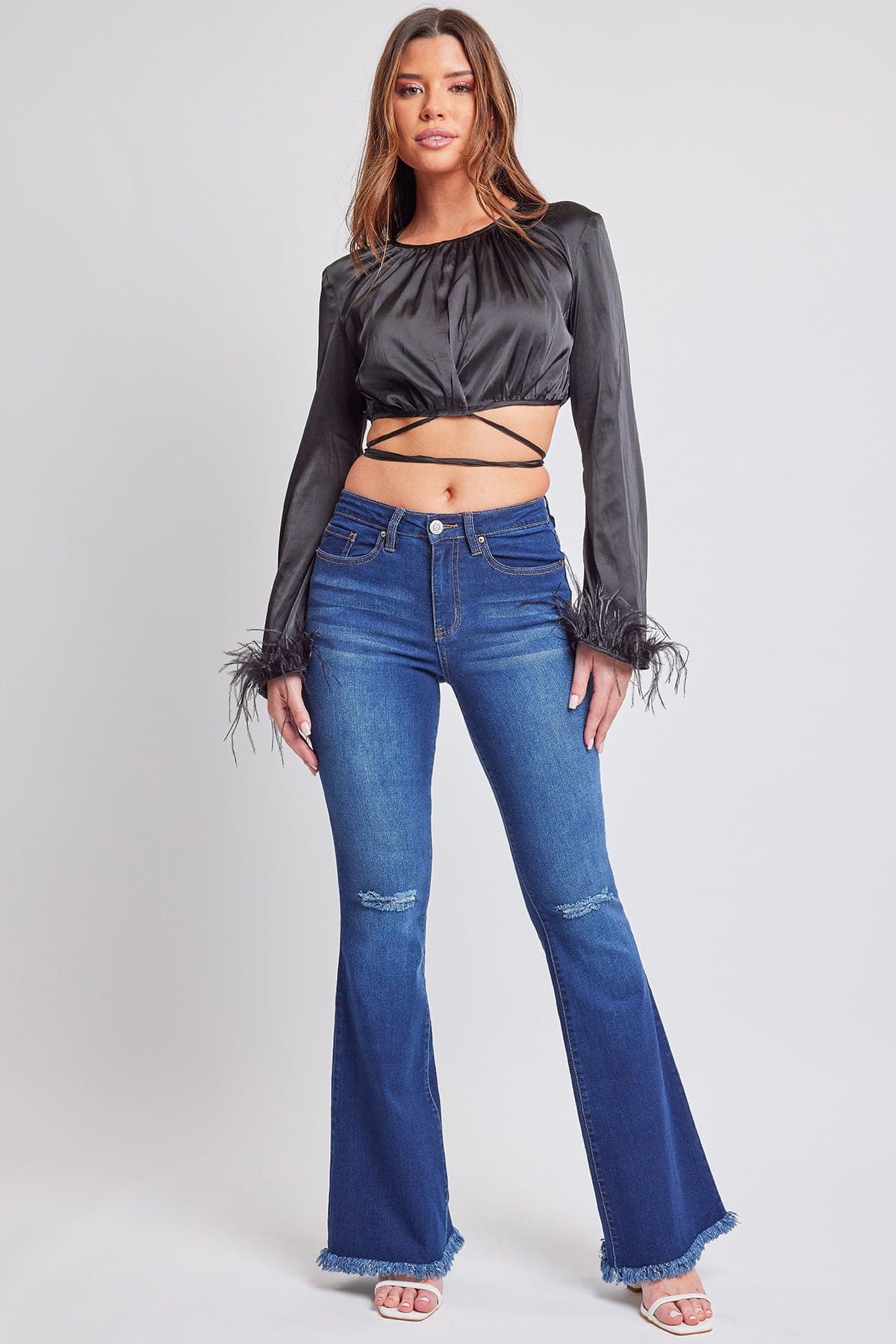 Women's Essential Super Flare Jeans - Long Inseam