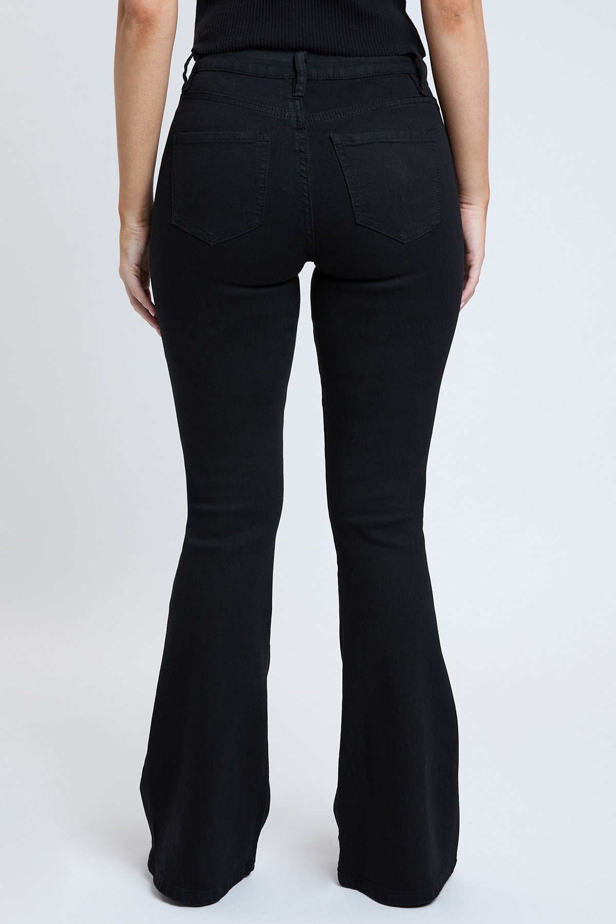 Women's Essential Non-Distressed Flare Jeans