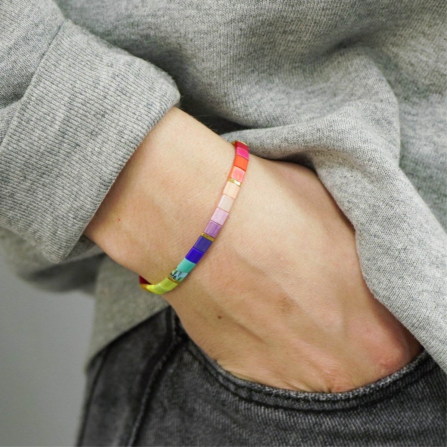 PRISM - Tila Bead Bracelet | Single
