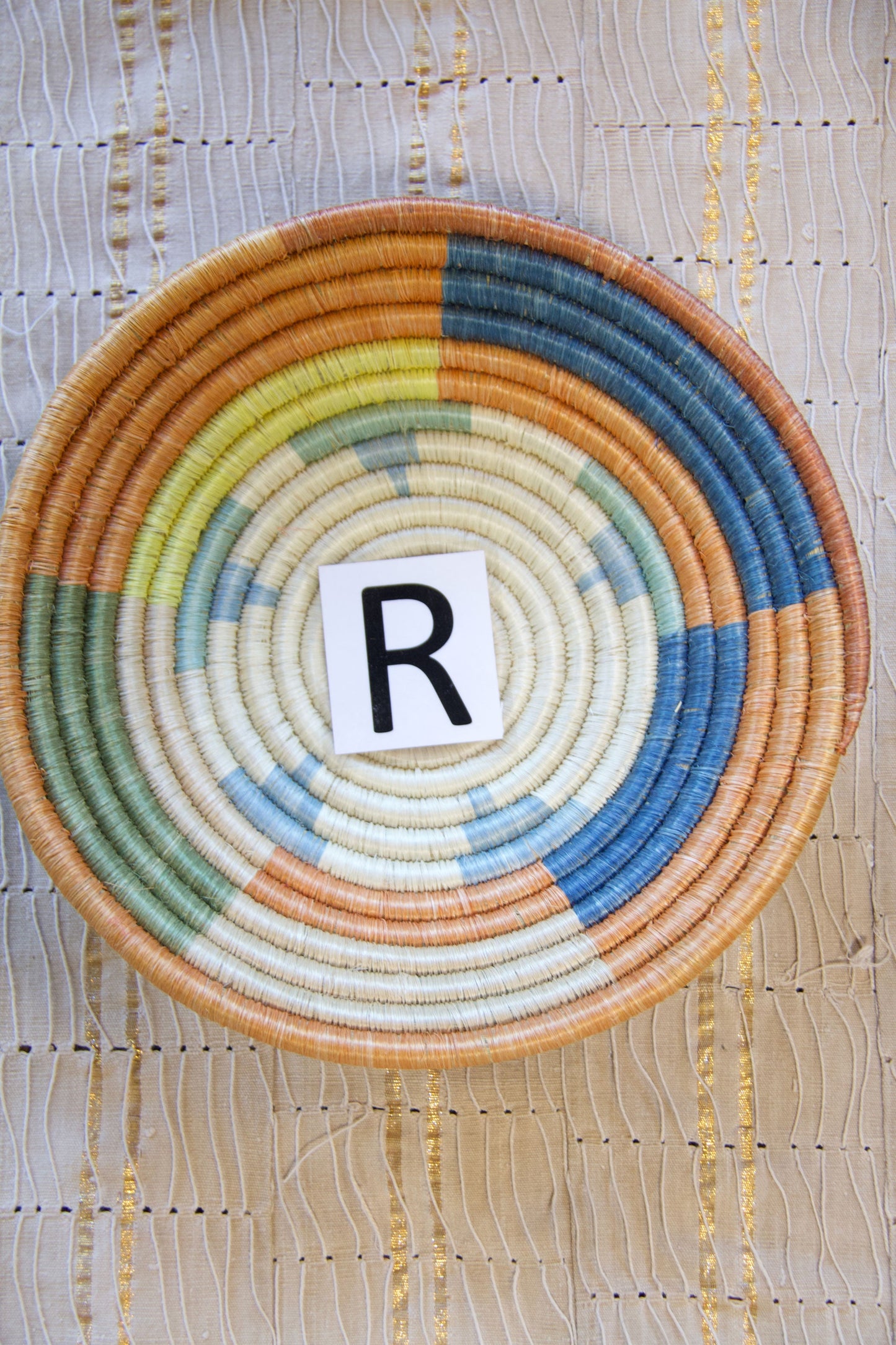 African Baskets, Earthy Neutral Global Decor, from Rwanda, Assorted Sizes
