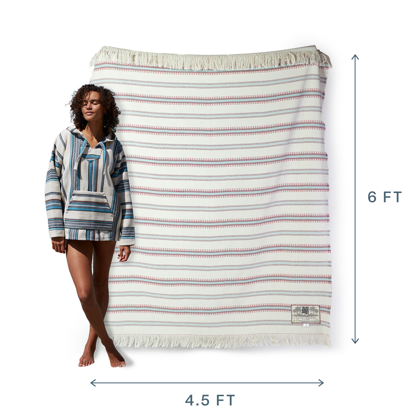 Baja Blanket - Chimi Blue
