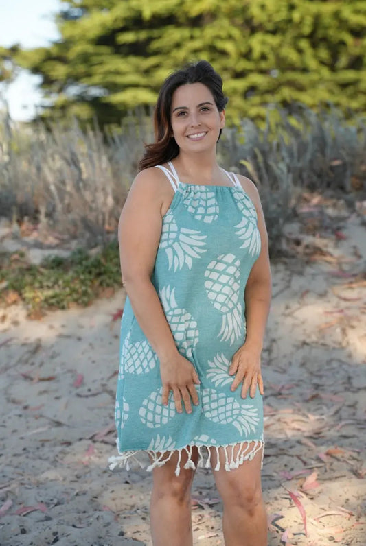 Skipper Cover Up Dress - 100% Turkish Cotton