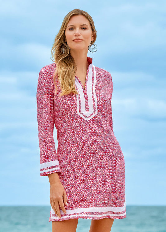 Amelia Island Pique Tunic Dress