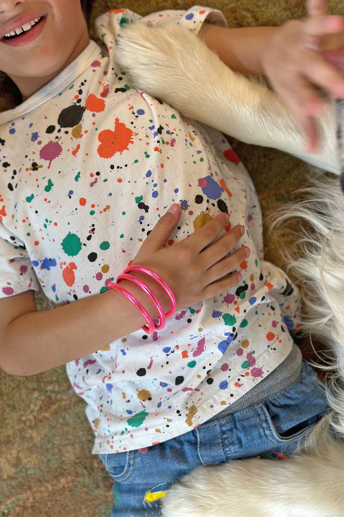 Kids Rainbow Thai Buddhist Temple Bracelets, Mantra Bangle, Kumlai, Sizes Available