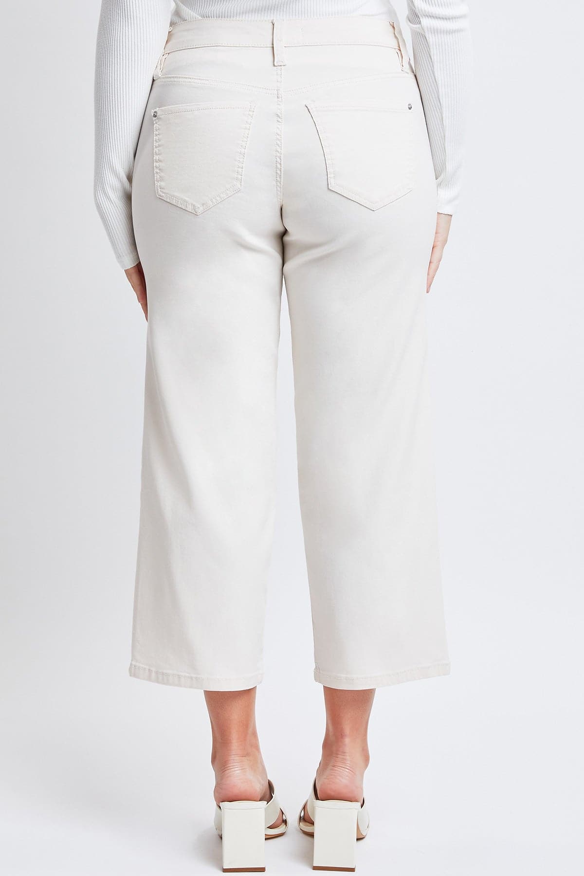 Women's Hyperstretch Cropped Wide Leg Pants