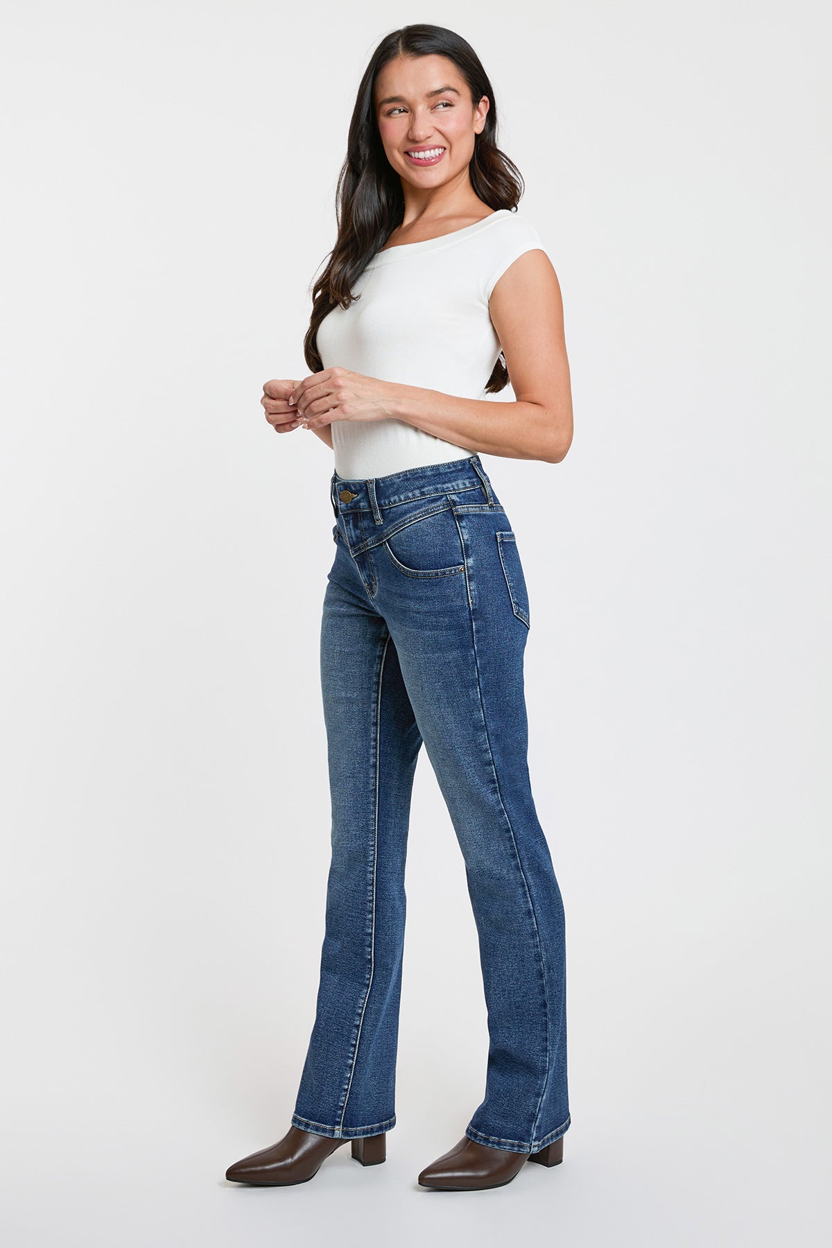 Women's Contour V-Front Bootcut Jeans