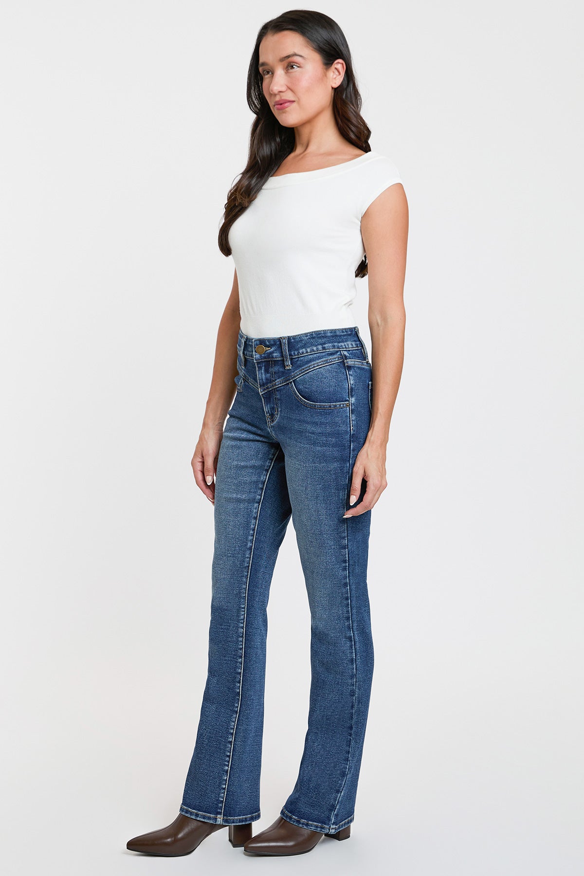 Women's Contour V-Front Bootcut Jeans