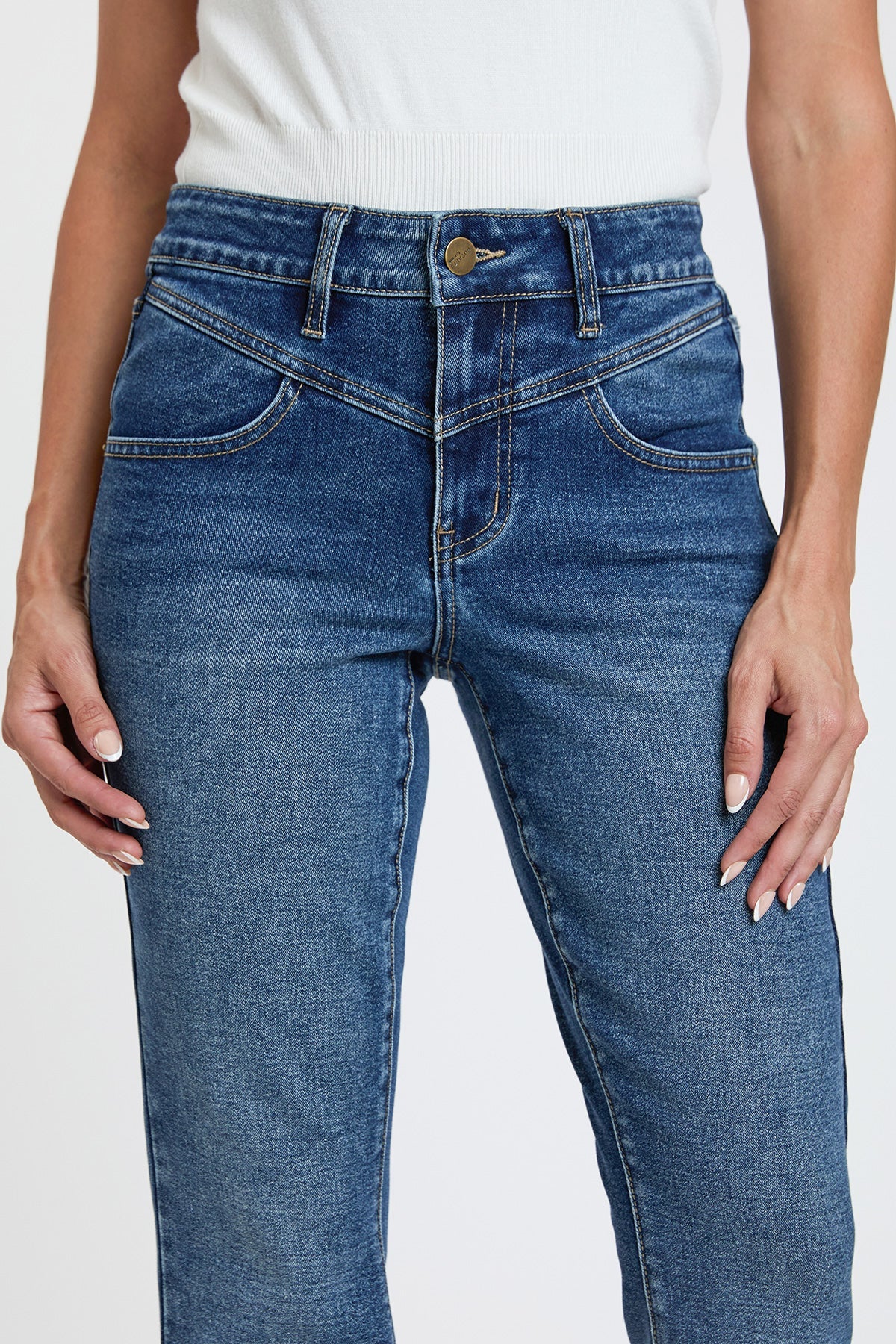 Women's Contour V-Front Bootcut Jeans