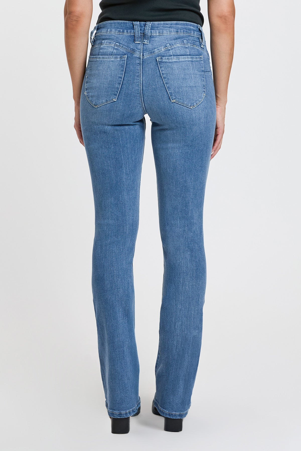 Women's High Rise Curve Confidence WannaBettaButt Bootcut Jeans