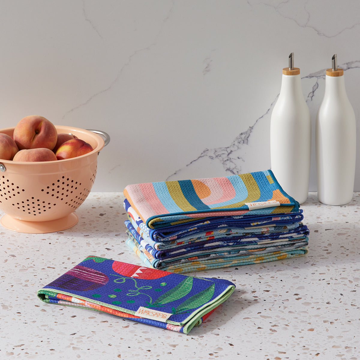 Vintage Glass Microfiber Towel