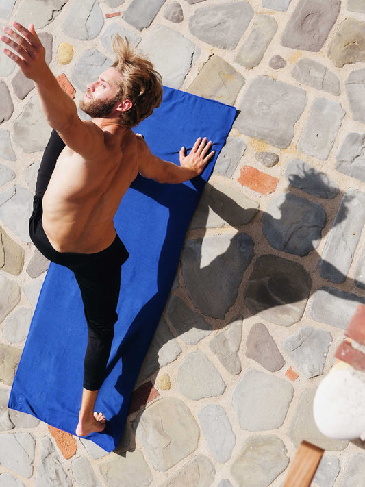 Sapphire Yoga Mat Towel