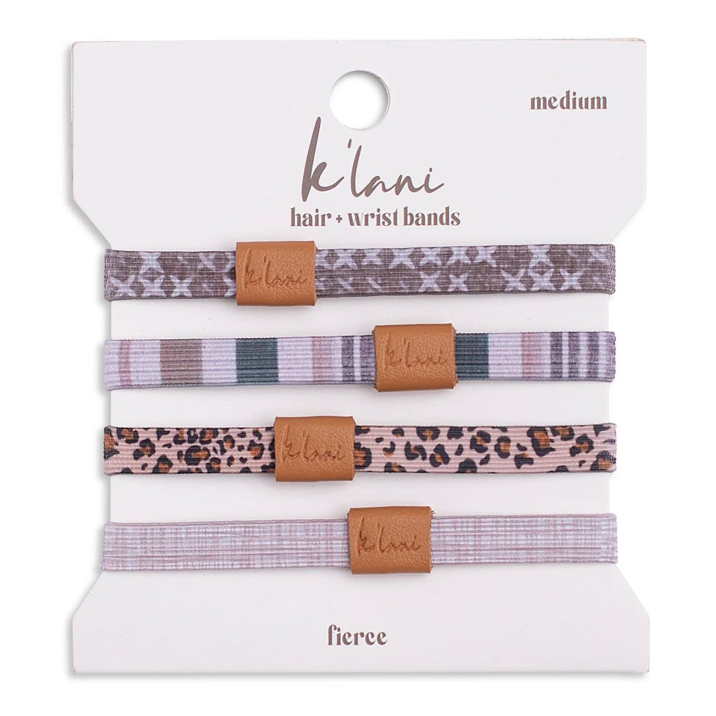 "Fierce" Hair Tie Bracelet