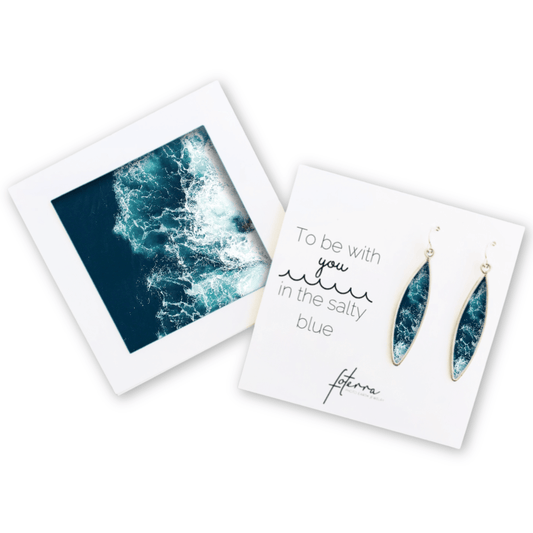 Salty Swell Surf Earrings