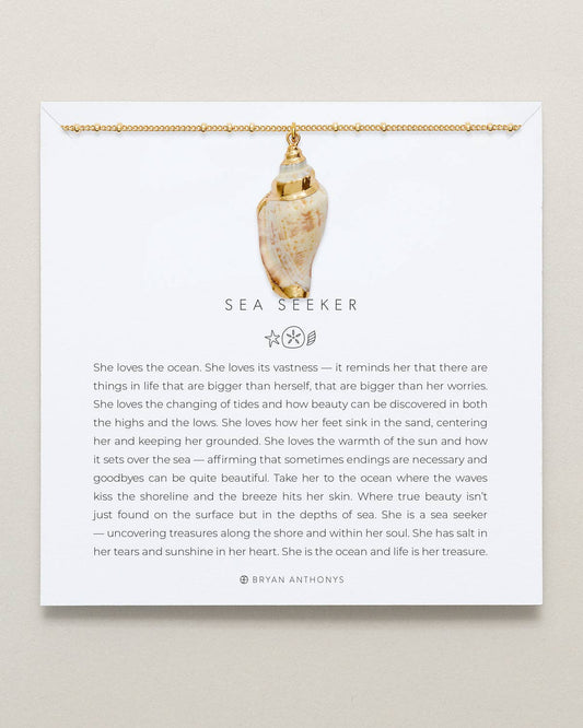 Sea Seeker Shell Necklace